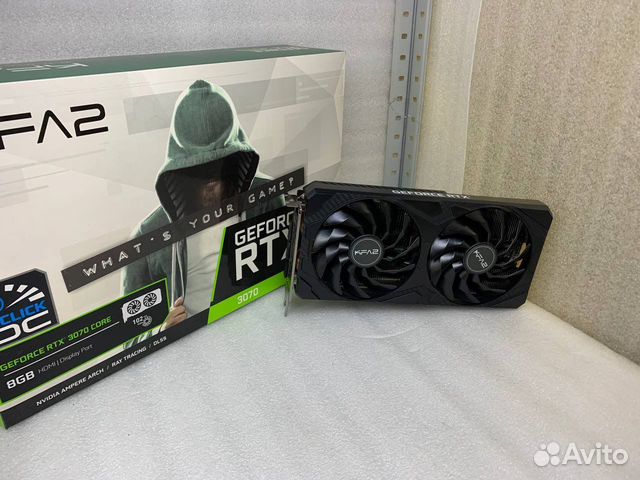 Видеокарта RTX 3070 KFA2 8gb Гарантия