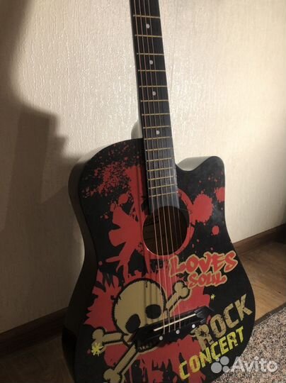 Акустическая гитара бу