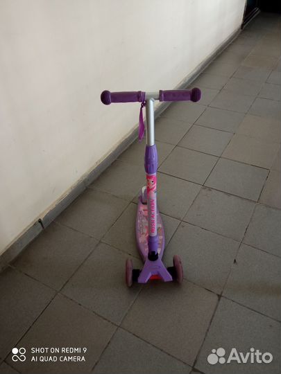 Самокат детский трехколесный
