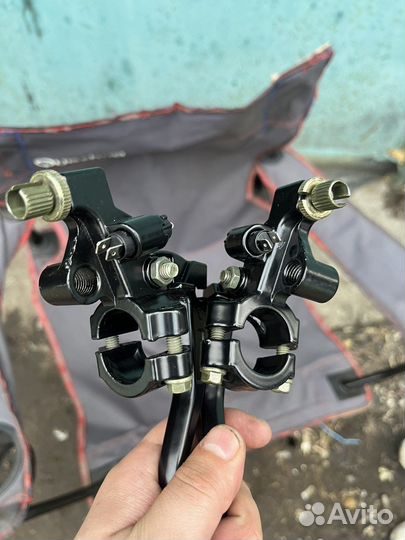 Новые рычаги тормоза и сцепления