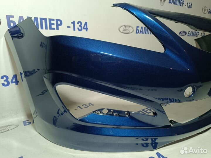 Бампер передний hyundai solaris 2014-2017 цвет ZD6