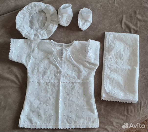 Крестильный набор новый