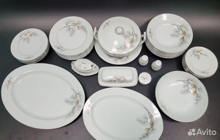 Столовый сервиз Sone шишки 333R Япония