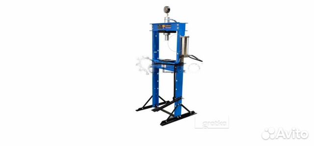 Пресс 20 тонн ножной с манометром