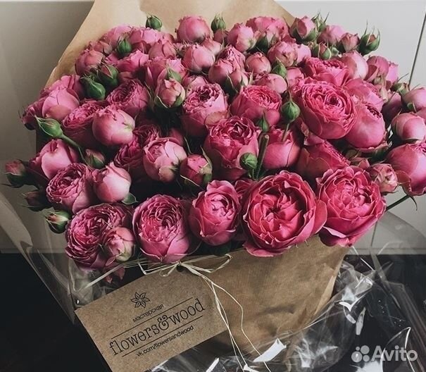 Пионы и пионовидные розы