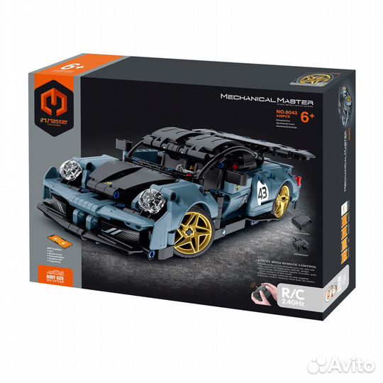 Конструктор iM.Master Спорткар на р/у 449 дет