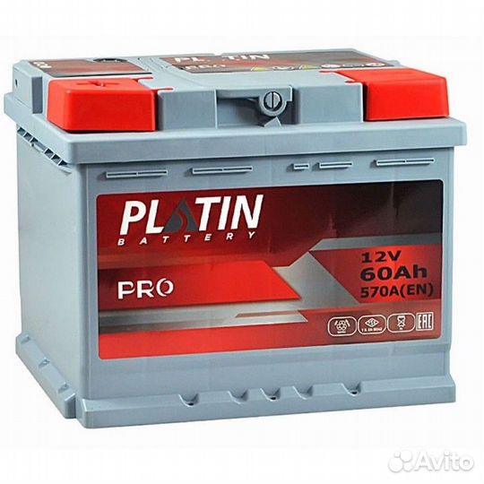 Аккумулятор platin 60