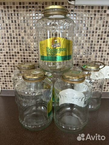 Банка 3 литра с крышкой и ручкой