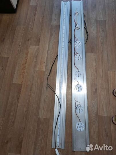 Стойка под аквариум, светильники светодиодные