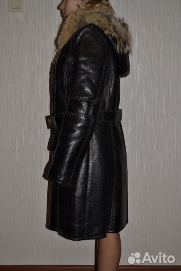 Дубленка натуральная женская 48 размер Турция