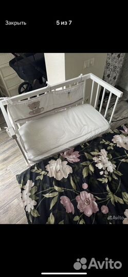 Бортики в кроватку mothercare