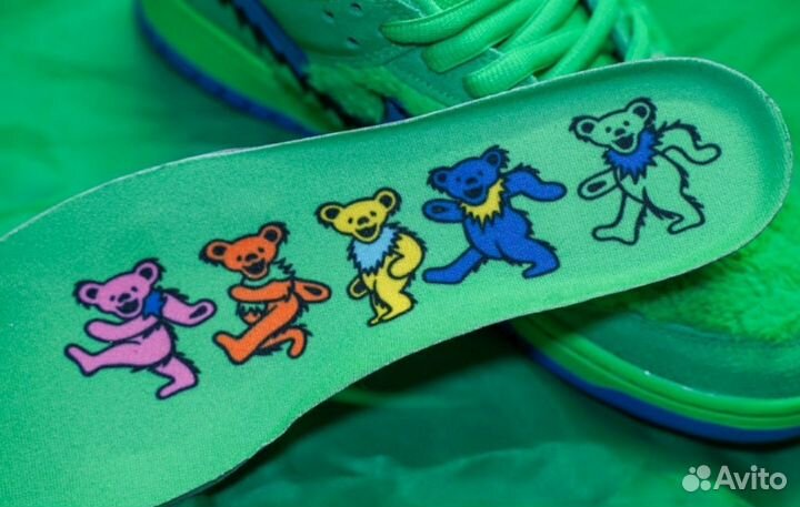 Nike SB Dunk Low Grateful Dead Bears Green