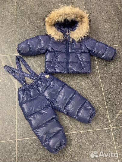 Комплект зимний moncler 86 см оригинал