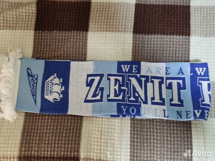 Шарф фаната фк Зенит