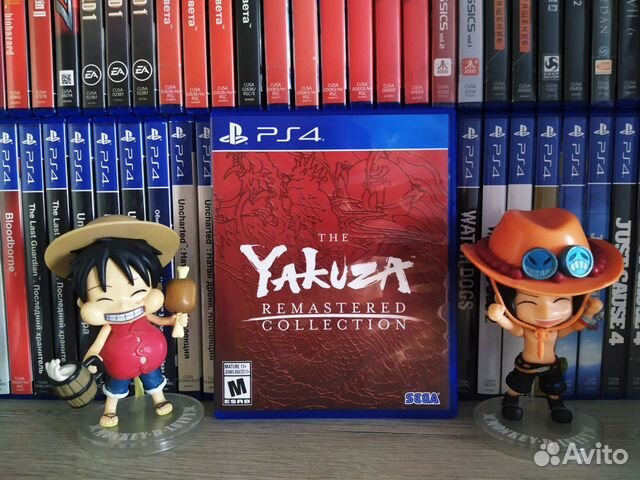 Игры PS4 Yakuza remastered collection