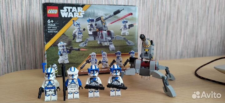 Lego Star Wars 75345 батл пак клонов