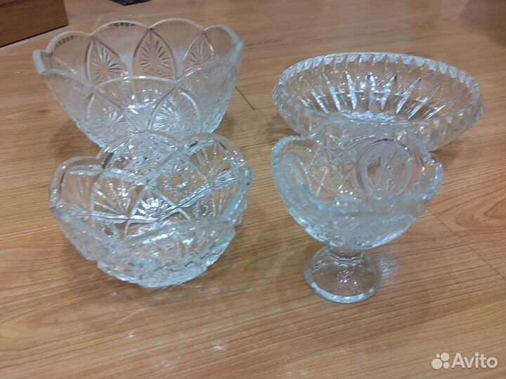 Ваза стекло хрусталь
