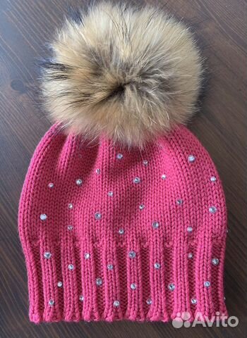 Шапка для девочки 1 шт, варежки