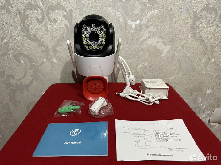 Wifi камера 5 мп с громкоговорителем