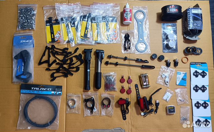 Велосипедные запчасти вело аксессуары