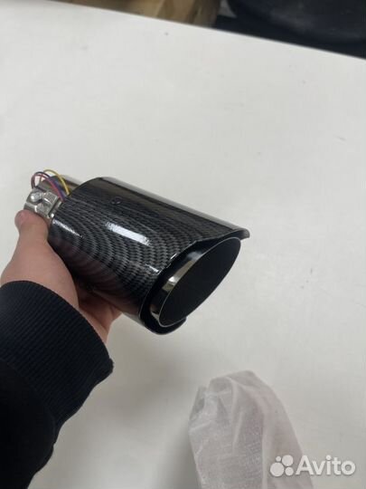 Насадка на глушитель с подсветкой люкс класса