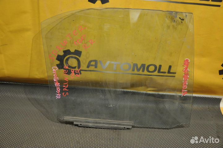 Стекло двери заднее правое toyota sprinter AE100