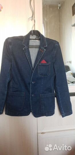 Стильный пиджак 128-134