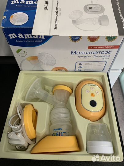 Молокоотсос электрический maman