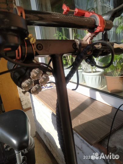 Самокат на прокачке