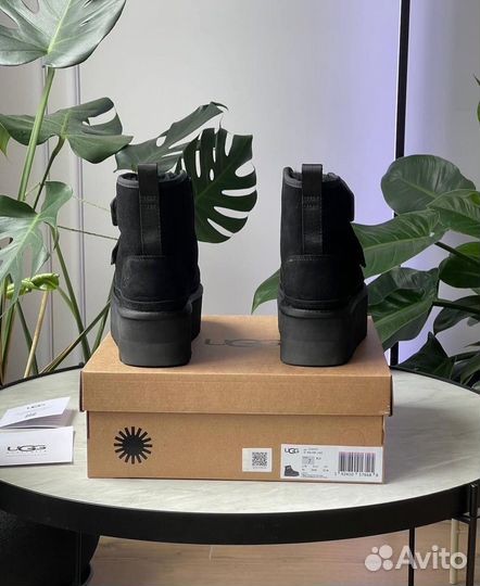 Ugg Neumel Platform Buckle Black