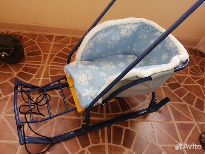 Коляска санки