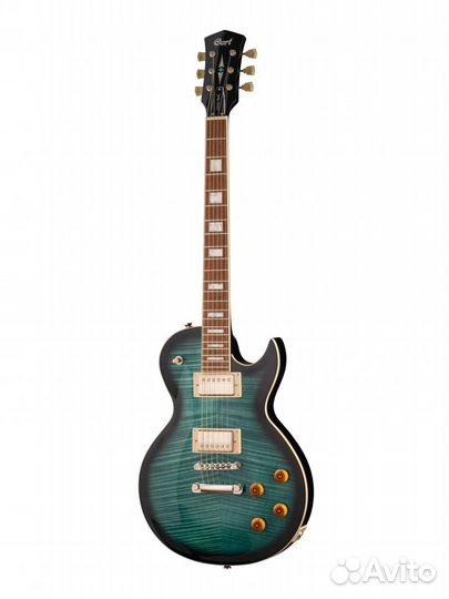 Электрогитара, темно-синяя Cort CR250 DBB