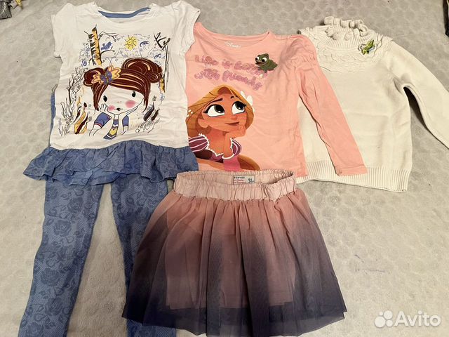 Пакет одежды на девочку 92 см