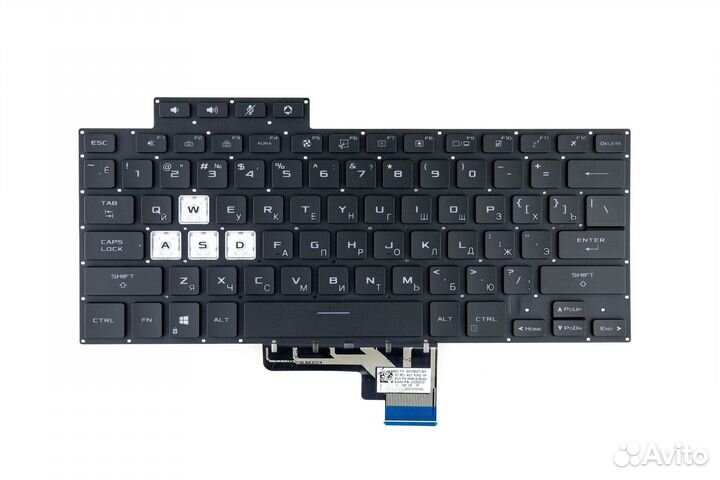 Клавиатура для Asus FX516P FX516PR с подсветкой p