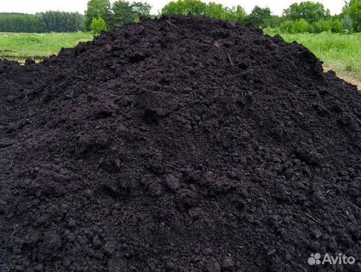 Навоз чернозем в мешках