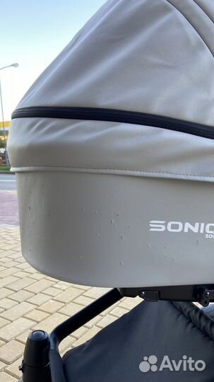 Коляска 3 в 1 Verdi Sonic Soft (светло-серая)
