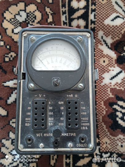 Прибор для измерения напр-я, тока и сопротивления