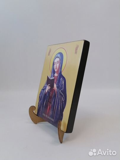 Калужская икона Божьей матери, 15x20x1,8 см, арт Ид3513