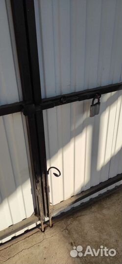 Ворота с калиткой распашные бу