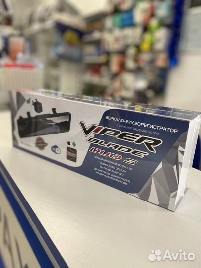 Антирадар с видеорегистратором viper blade DUO S