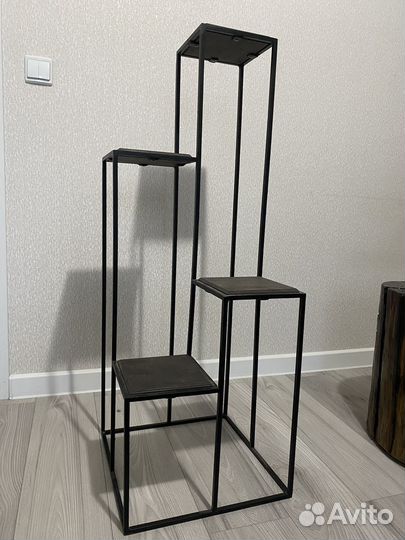 Полка для цветов Лофт стиль