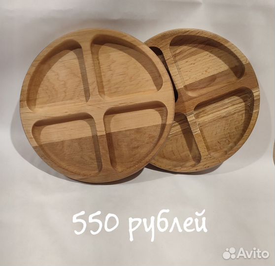 Деревянные ложки, менажница