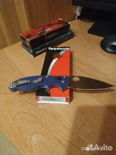 Spyderco Manix 2 Dark Blue s110v