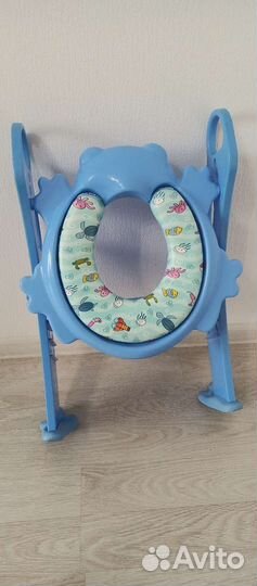 Сидушка на унитаз со ступенькой