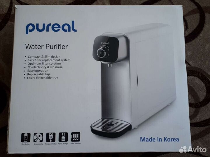 Настольный фильтр для воды pureal