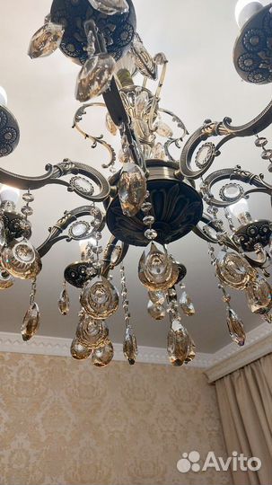 Люстра потолочная бу