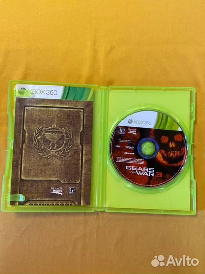 Xbox 360 Gears of War 3 б/у