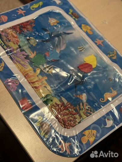 Водный детский развивающий коврик