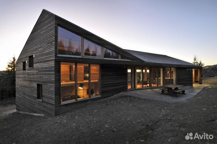 Современные каркасные дома от производителя