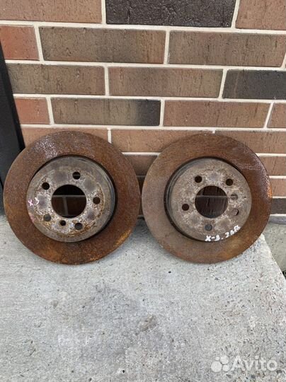 Задние тормозные диски х3 е83 м54